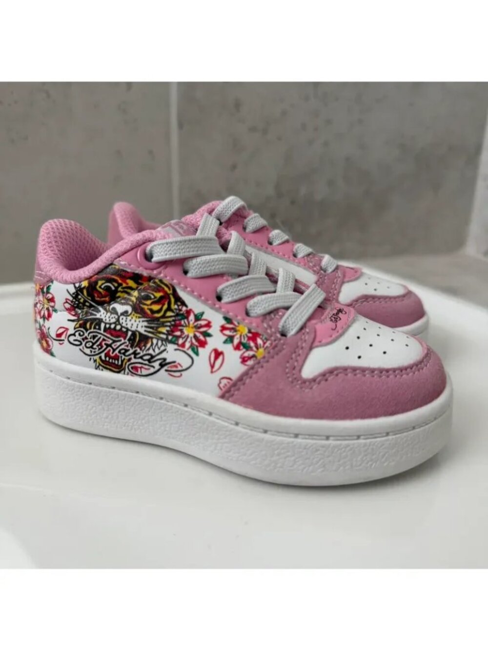 Ed Hardy Baby Girl Slip On Sneakers Size 5
